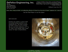 Tablet Screenshot of defeliceenginc.com